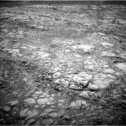 Nasa's Mars rover Curiosity acquired this image using its Left Navigation Camera on Sol 2102, at drive 1754, site number 71