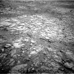 Nasa's Mars rover Curiosity acquired this image using its Left Navigation Camera on Sol 2102, at drive 1814, site number 71