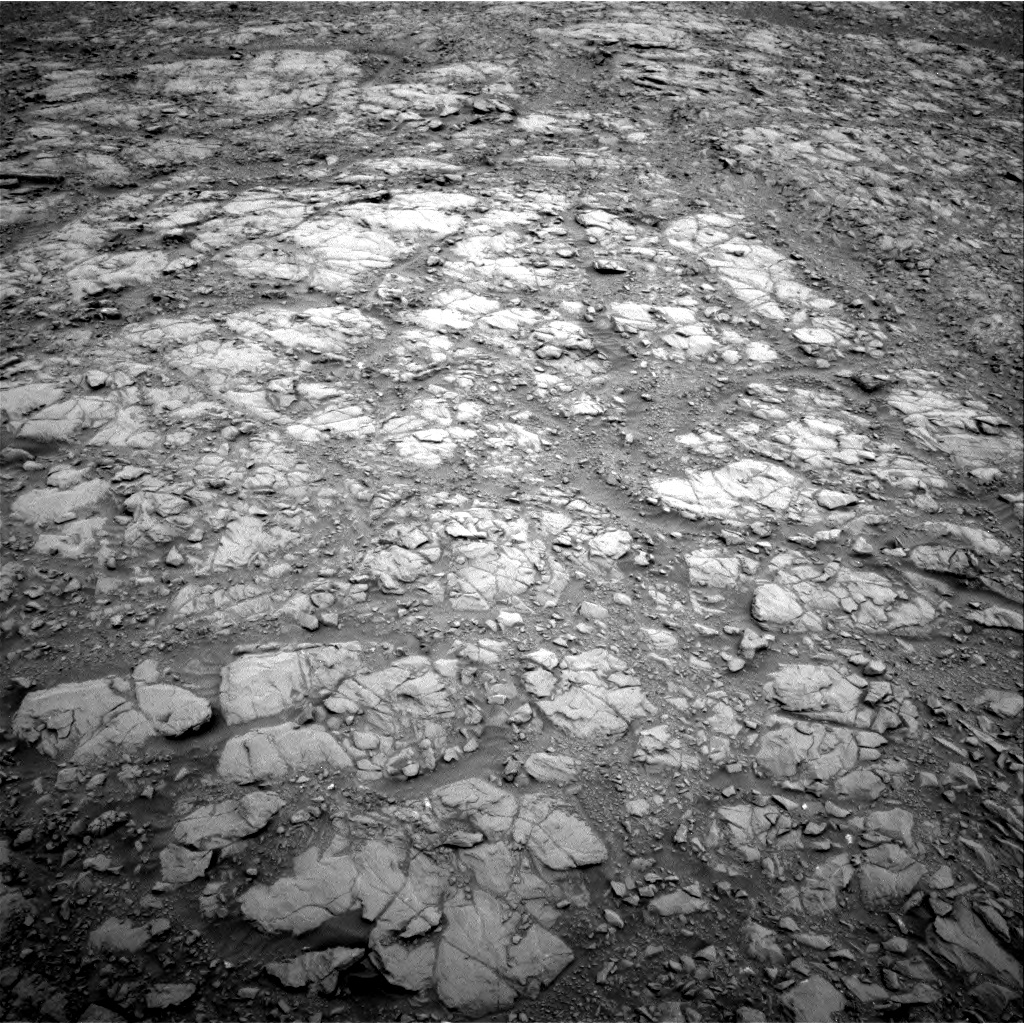 Nasa's Mars rover Curiosity acquired this image using its Right Navigation Camera on Sol 2102, at drive 1760, site number 71
