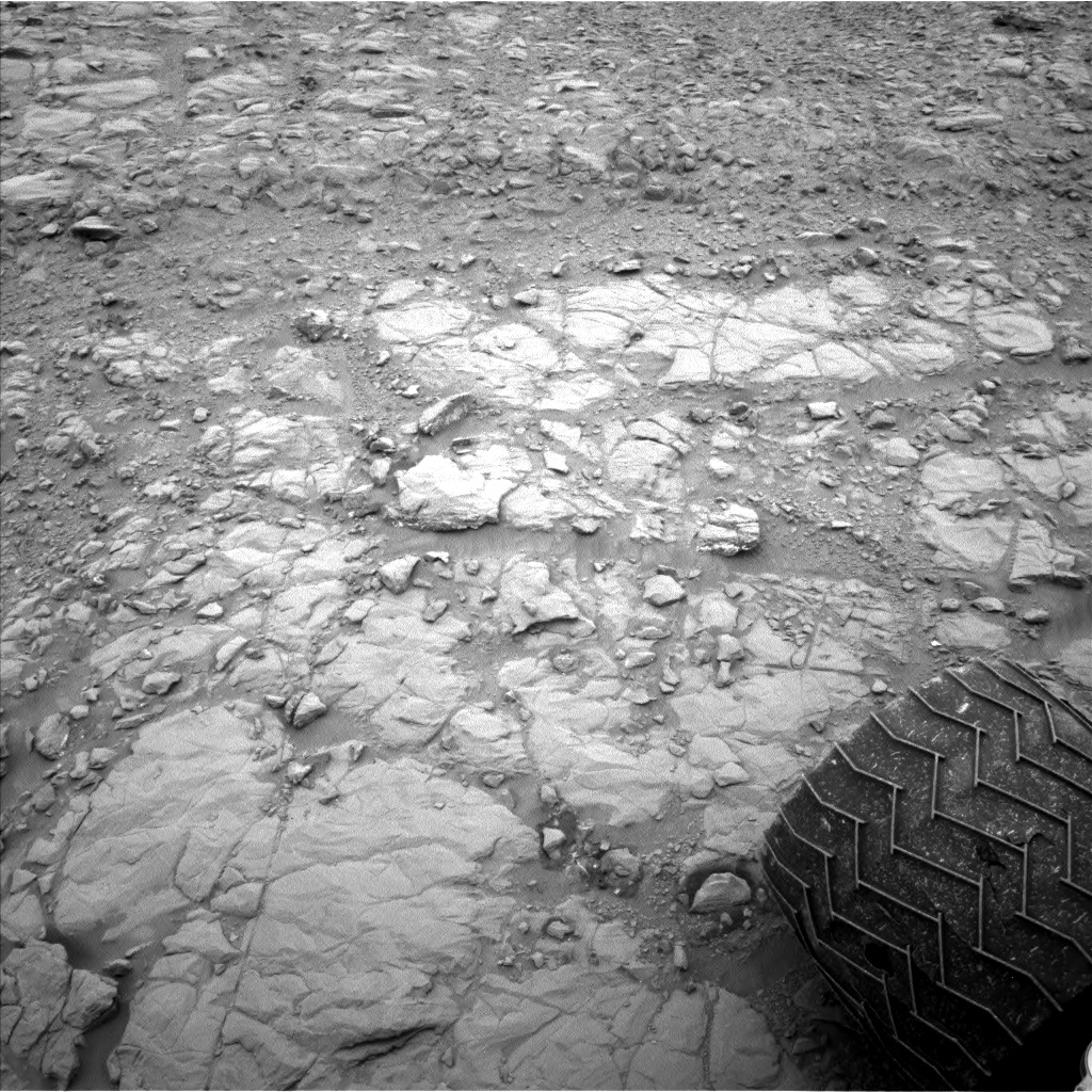 Nasa's Mars rover Curiosity acquired this image using its Left Navigation Camera on Sol 2103, at drive 1818, site number 71