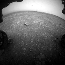 Nasa's Mars rover Curiosity acquired this image using its Front Hazard Avoidance Camera (Front Hazcam) on Sol 2104, at drive 2184, site number 71