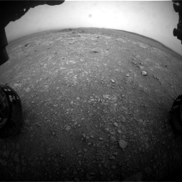 Nasa's Mars rover Curiosity acquired this image using its Front Hazard Avoidance Camera (Front Hazcam) on Sol 2104, at drive 2244, site number 71
