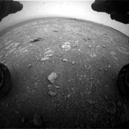 Nasa's Mars rover Curiosity acquired this image using its Front Hazard Avoidance Camera (Front Hazcam) on Sol 2104, at drive 2166, site number 71