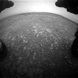 Nasa's Mars rover Curiosity acquired this image using its Front Hazard Avoidance Camera (Front Hazcam) on Sol 2104, at drive 2220, site number 71