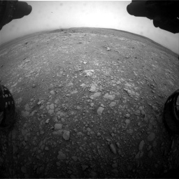 Nasa's Mars rover Curiosity acquired this image using its Front Hazard Avoidance Camera (Front Hazcam) on Sol 2104, at drive 2226, site number 71