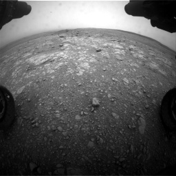 Nasa's Mars rover Curiosity acquired this image using its Front Hazard Avoidance Camera (Front Hazcam) on Sol 2104, at drive 2292, site number 71