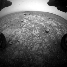Nasa's Mars rover Curiosity acquired this image using its Front Hazard Avoidance Camera (Front Hazcam) on Sol 2104, at drive 2310, site number 71