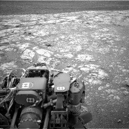 Nasa's Mars rover Curiosity acquired this image using its Left Navigation Camera on Sol 2104, at drive 2154, site number 71