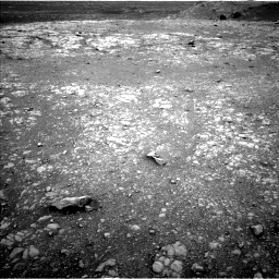 Nasa's Mars rover Curiosity acquired this image using its Left Navigation Camera on Sol 2104, at drive 2160, site number 71