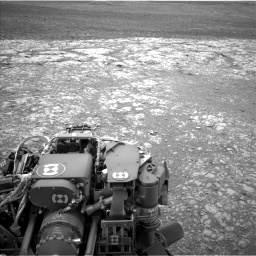 Nasa's Mars rover Curiosity acquired this image using its Left Navigation Camera on Sol 2104, at drive 2184, site number 71