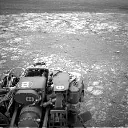 Nasa's Mars rover Curiosity acquired this image using its Left Navigation Camera on Sol 2104, at drive 2202, site number 71