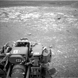 Nasa's Mars rover Curiosity acquired this image using its Left Navigation Camera on Sol 2104, at drive 2226, site number 71