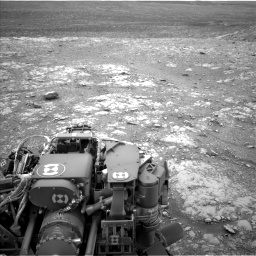 Nasa's Mars rover Curiosity acquired this image using its Left Navigation Camera on Sol 2104, at drive 2292, site number 71