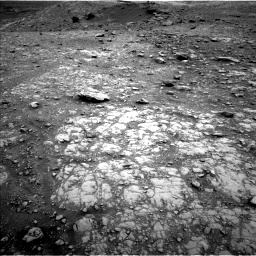 Nasa's Mars rover Curiosity acquired this image using its Left Navigation Camera on Sol 2104, at drive 2316, site number 71