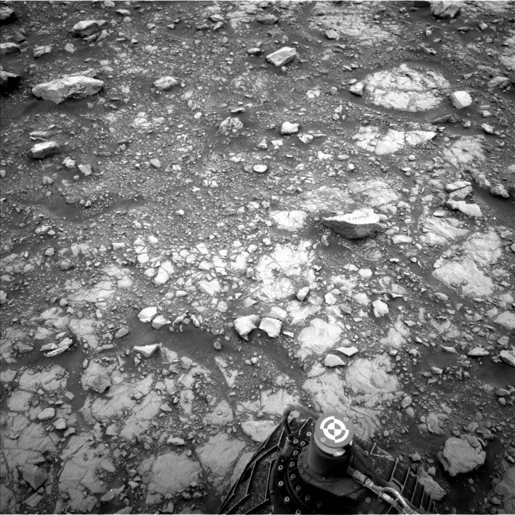 Nasa's Mars rover Curiosity acquired this image using its Left Navigation Camera on Sol 2104, at drive 2350, site number 71