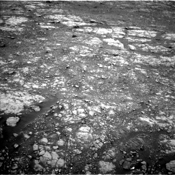 Nasa's Mars rover Curiosity acquired this image using its Left Navigation Camera on Sol 2107, at drive 2734, site number 71