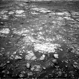 Nasa's Mars rover Curiosity acquired this image using its Left Navigation Camera on Sol 2107, at drive 2746, site number 71