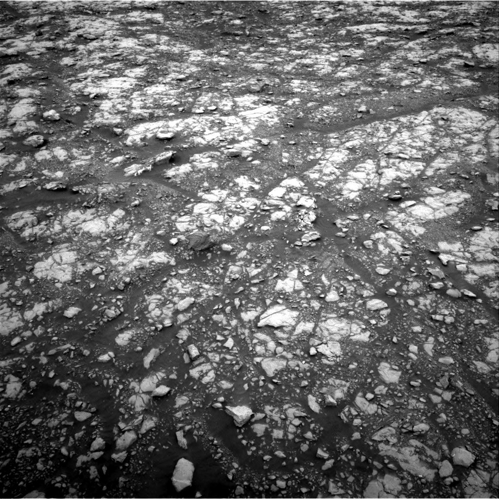 Nasa's Mars rover Curiosity acquired this image using its Right Navigation Camera on Sol 2107, at drive 2740, site number 71