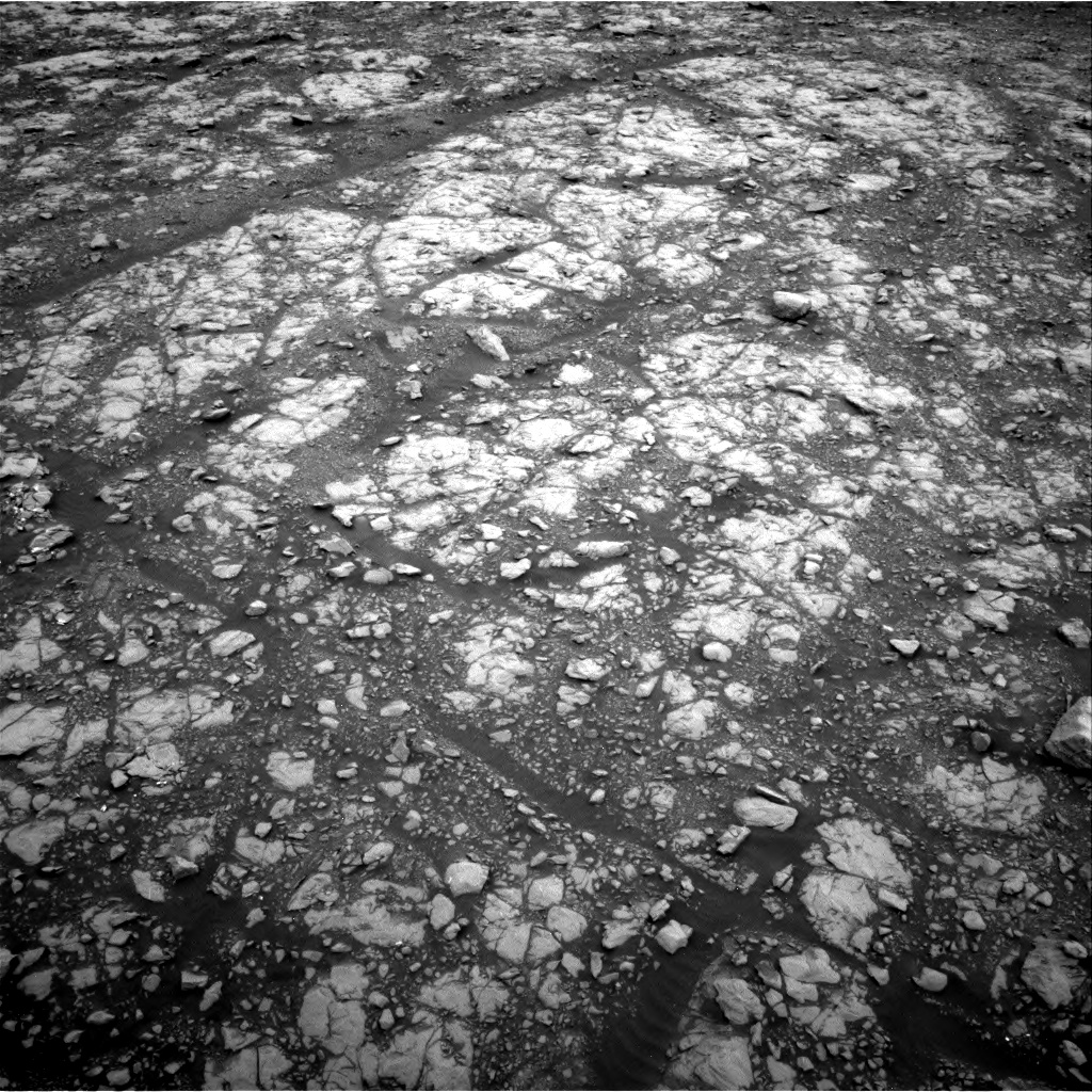 Nasa's Mars rover Curiosity acquired this image using its Right Navigation Camera on Sol 2107, at drive 2740, site number 71