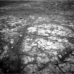 Nasa's Mars rover Curiosity acquired this image using its Left Navigation Camera on Sol 2108, at drive 2810, site number 71