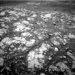 Nasa's Mars rover Curiosity acquired this image using its Left Navigation Camera on Sol 2108, at drive 2834, site number 71