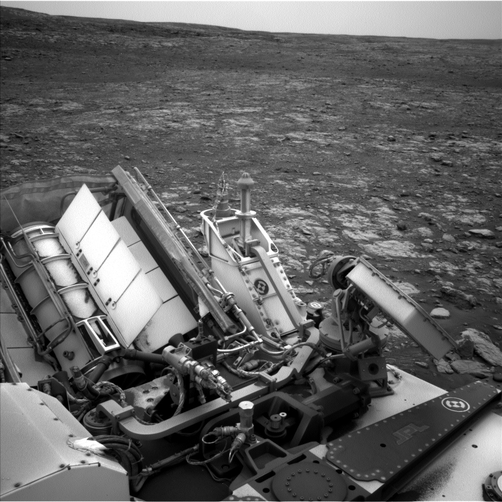 Nasa's Mars rover Curiosity acquired this image using its Left Navigation Camera on Sol 2108, at drive 2876, site number 71