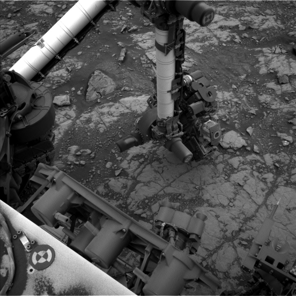 Nasa's Mars rover Curiosity acquired this image using its Left Navigation Camera on Sol 2109, at drive 2876, site number 71