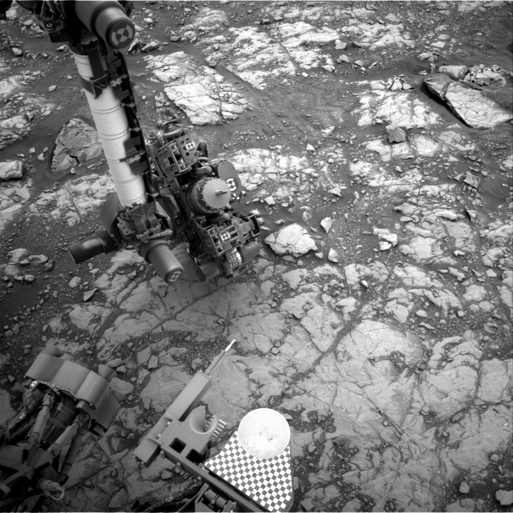 Nasa's Mars rover Curiosity acquired this image using its Right Navigation Camera on Sol 2109, at drive 2876, site number 71