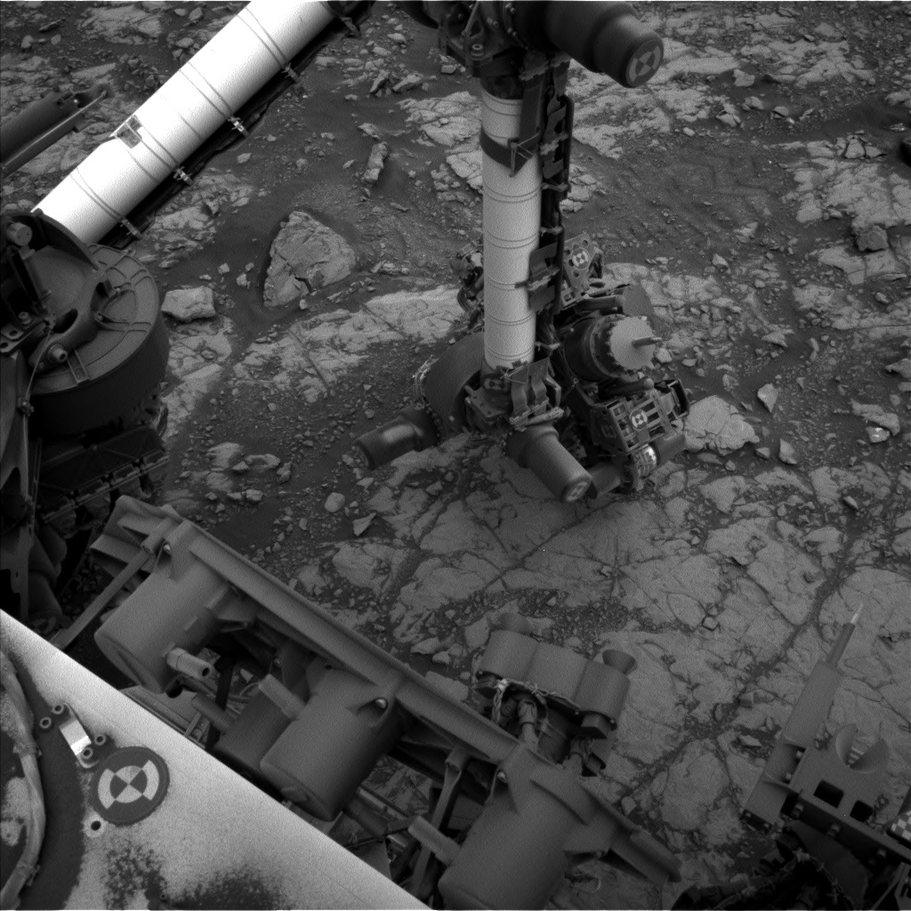 Nasa's Mars rover Curiosity acquired this image using its Left Navigation Camera on Sol 2110, at drive 2876, site number 71