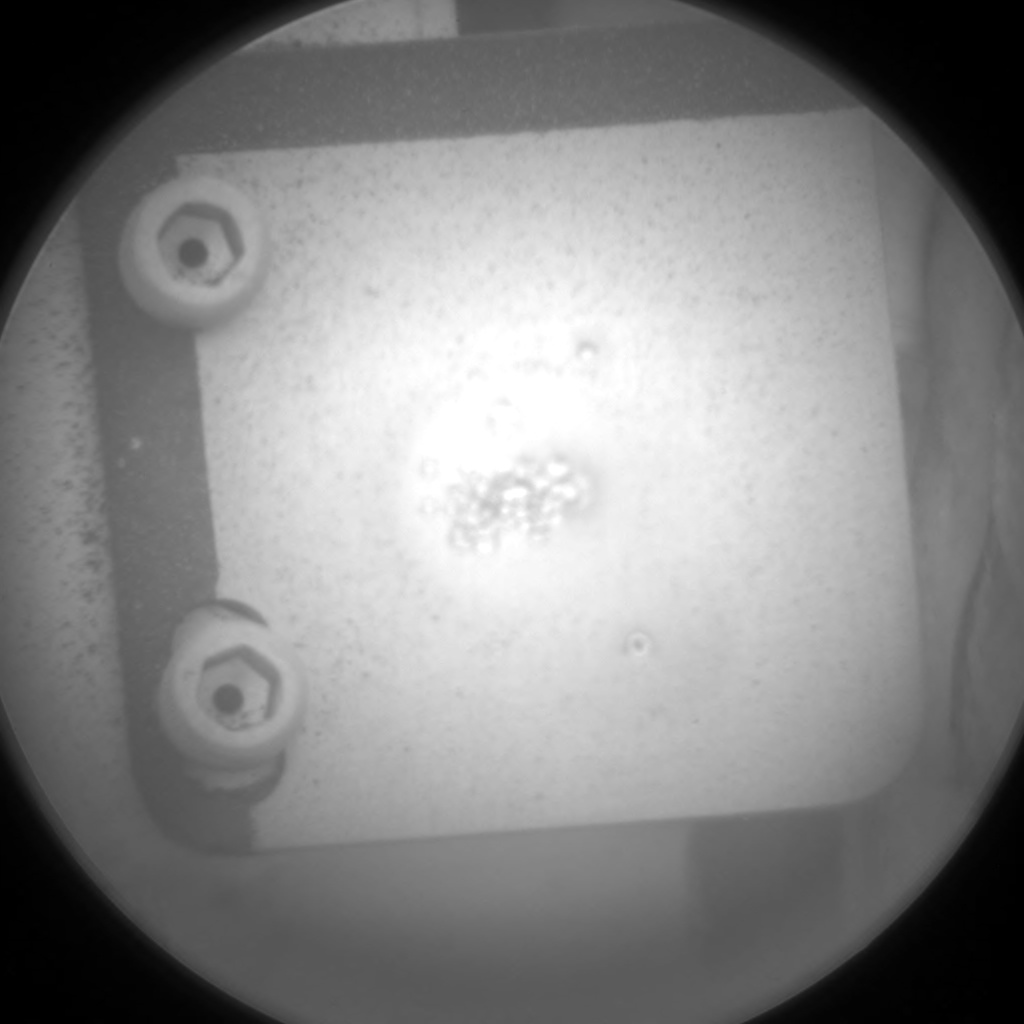 Nasa's Mars rover Curiosity acquired this image using its Chemistry & Camera (ChemCam) on Sol 2114, at drive 2876, site number 71