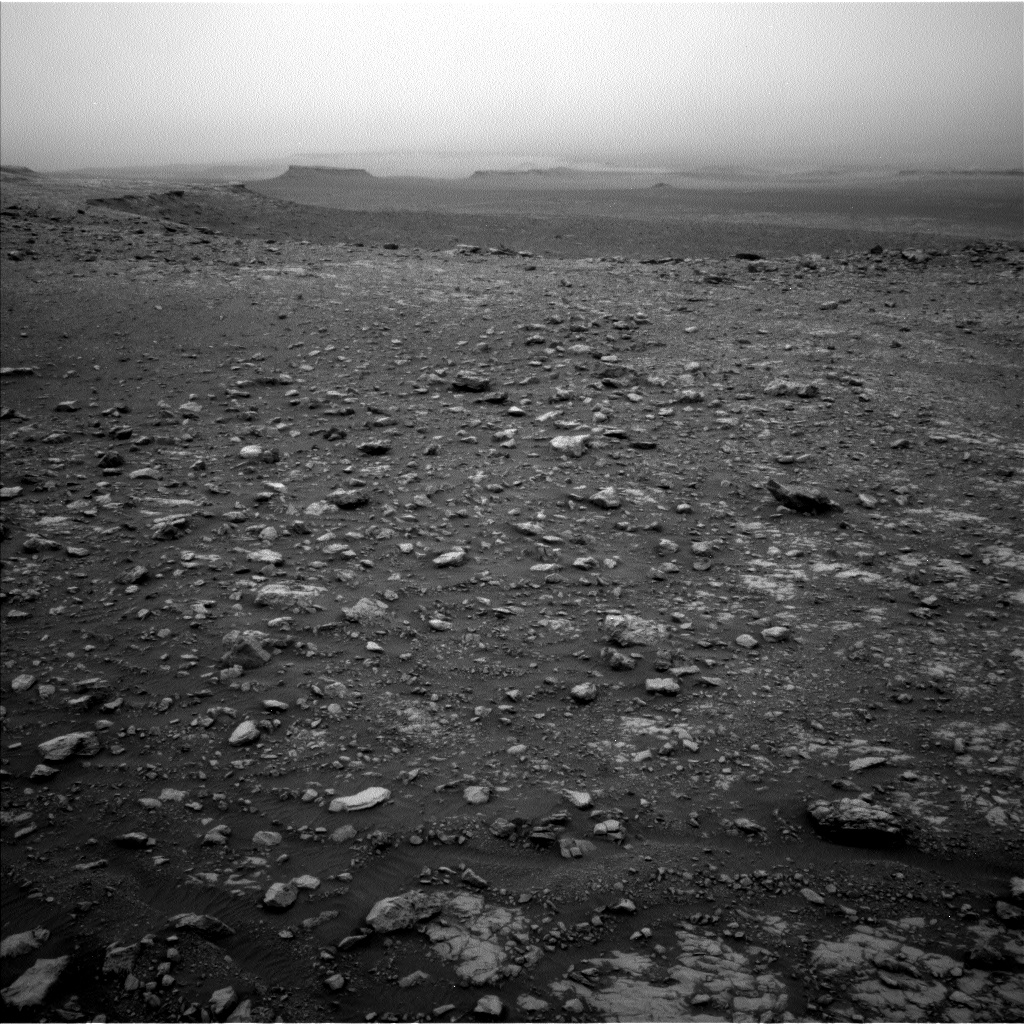 Nasa's Mars rover Curiosity acquired this image using its Left Navigation Camera on Sol 2115, at drive 2956, site number 71