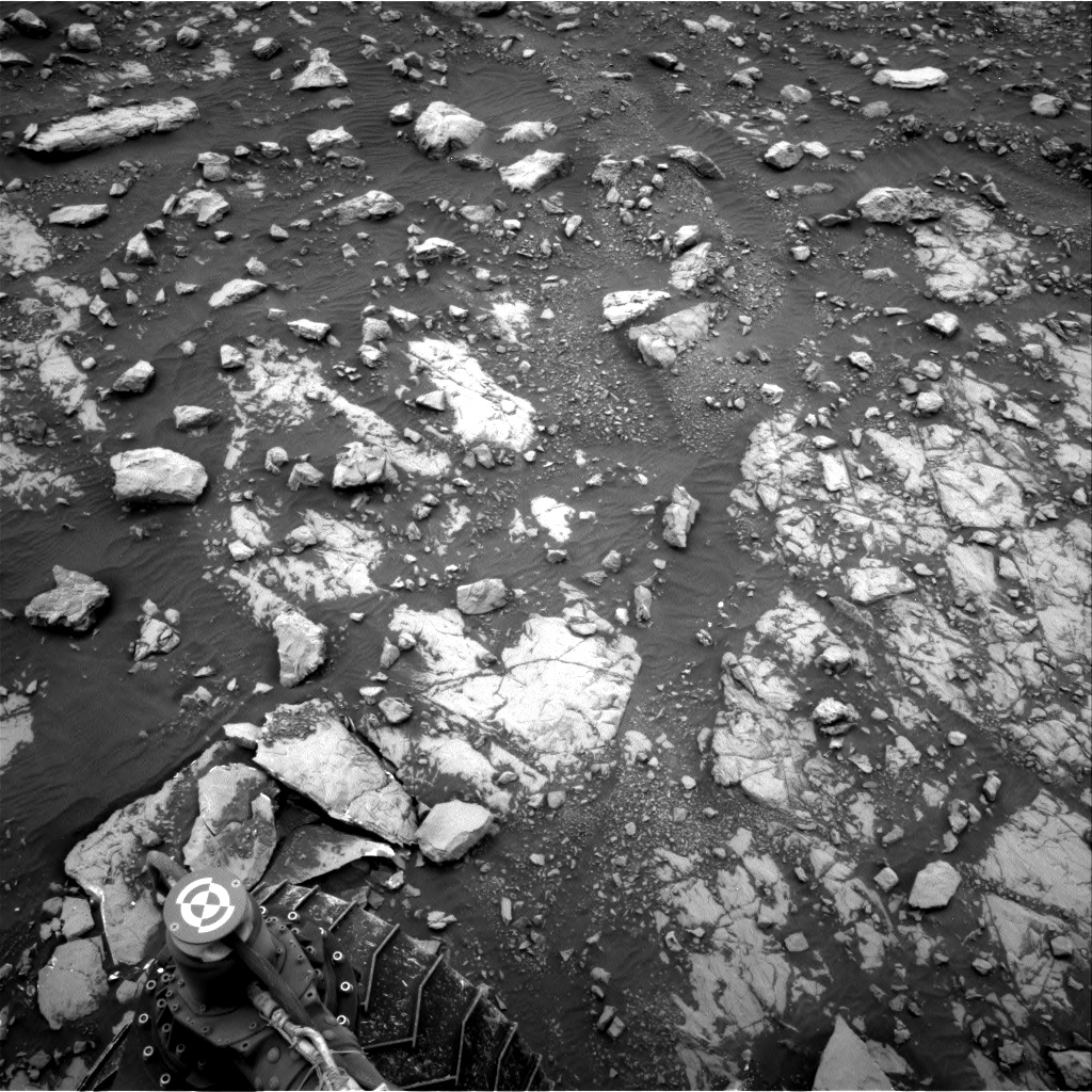 Nasa's Mars rover Curiosity acquired this image using its Right Navigation Camera on Sol 2115, at drive 2956, site number 71