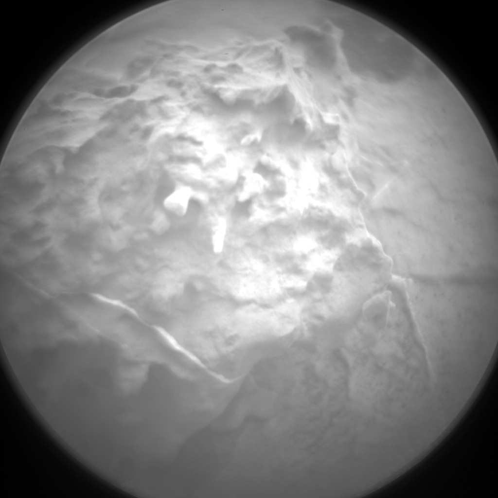 Nasa's Mars rover Curiosity acquired this image using its Chemistry & Camera (ChemCam) on Sol 2117, at drive 0, site number 72