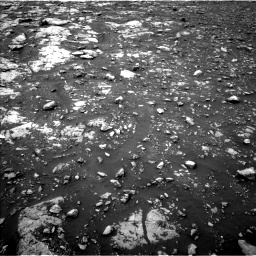 Nasa's Mars rover Curiosity acquired this image using its Left Navigation Camera on Sol 2119, at drive 54, site number 72
