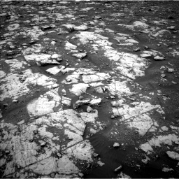 Nasa's Mars rover Curiosity acquired this image using its Left Navigation Camera on Sol 2119, at drive 90, site number 72
