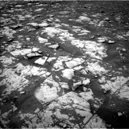 Nasa's Mars rover Curiosity acquired this image using its Left Navigation Camera on Sol 2119, at drive 102, site number 72