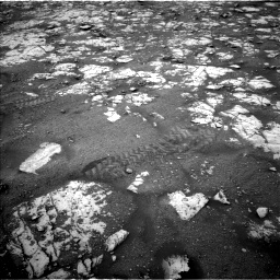 Nasa's Mars rover Curiosity acquired this image using its Left Navigation Camera on Sol 2119, at drive 138, site number 72