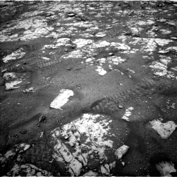 Nasa's Mars rover Curiosity acquired this image using its Left Navigation Camera on Sol 2119, at drive 144, site number 72