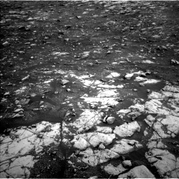 Nasa's Mars rover Curiosity acquired this image using its Left Navigation Camera on Sol 2119, at drive 192, site number 72