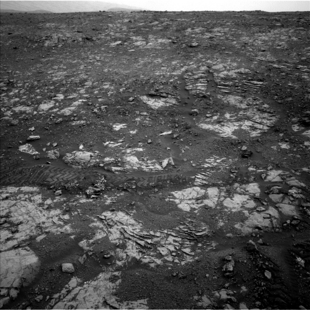 Nasa's Mars rover Curiosity acquired this image using its Left Navigation Camera on Sol 2119, at drive 202, site number 72