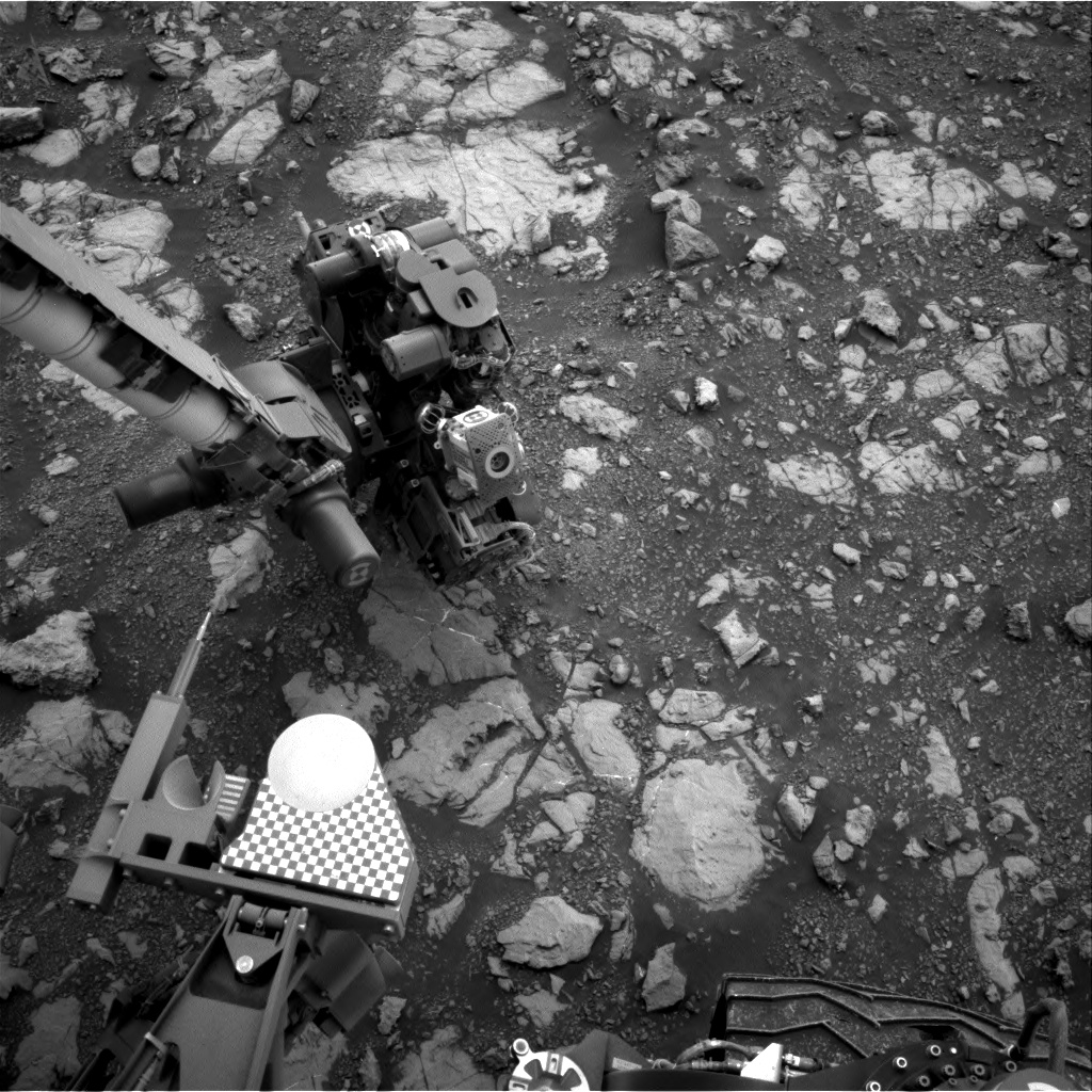 Nasa's Mars rover Curiosity acquired this image using its Right Navigation Camera on Sol 2119, at drive 0, site number 72