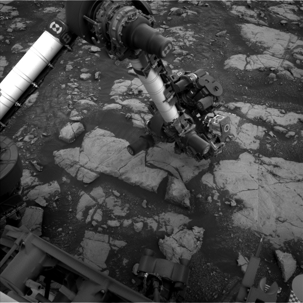 Nasa's Mars rover Curiosity acquired this image using its Left Navigation Camera on Sol 2120, at drive 202, site number 72
