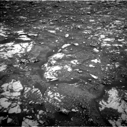 Nasa's Mars rover Curiosity acquired this image using its Left Navigation Camera on Sol 2120, at drive 262, site number 72