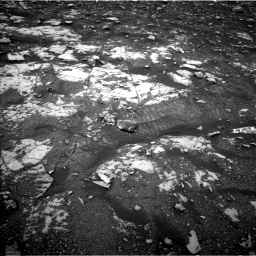 Nasa's Mars rover Curiosity acquired this image using its Left Navigation Camera on Sol 2120, at drive 298, site number 72