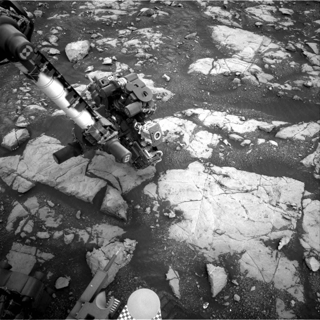 Nasa's Mars rover Curiosity acquired this image using its Right Navigation Camera on Sol 2120, at drive 202, site number 72