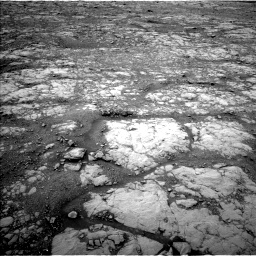Nasa's Mars rover Curiosity acquired this image using its Left Navigation Camera on Sol 2126, at drive 686, site number 72