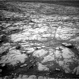 Nasa's Mars rover Curiosity acquired this image using its Left Navigation Camera on Sol 2128, at drive 1076, site number 72