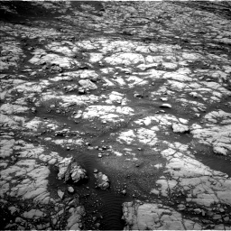 Nasa's Mars rover Curiosity acquired this image using its Left Navigation Camera on Sol 2128, at drive 1100, site number 72