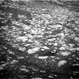 Nasa's Mars rover Curiosity acquired this image using its Left Navigation Camera on Sol 2128, at drive 1148, site number 72