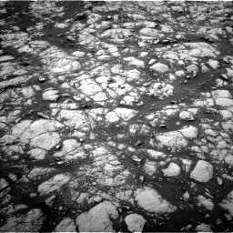 Nasa's Mars rover Curiosity acquired this image using its Left Navigation Camera on Sol 2128, at drive 1160, site number 72